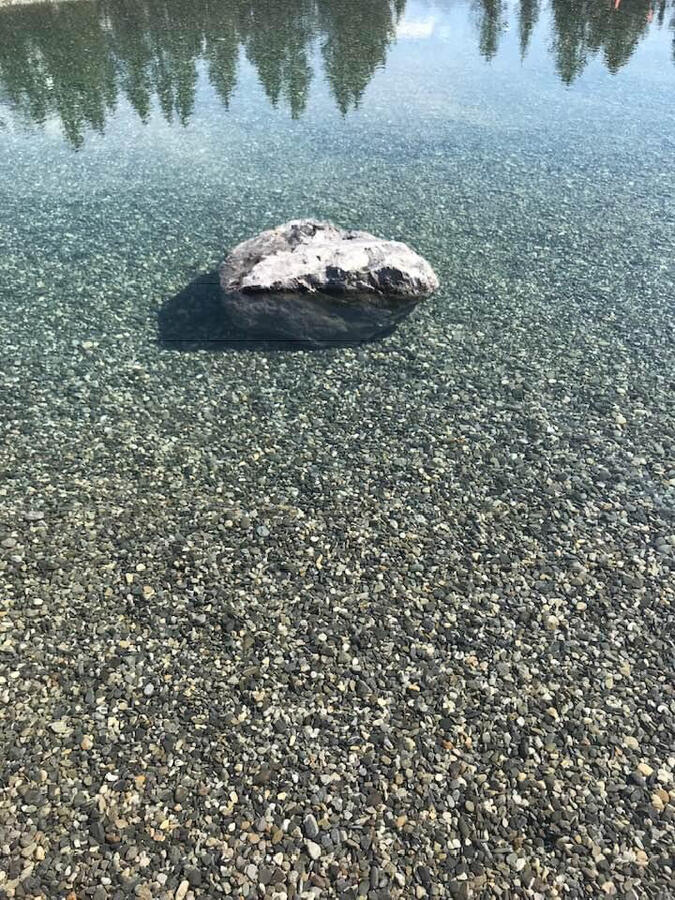 Swimming pond at Alpes des Chaux